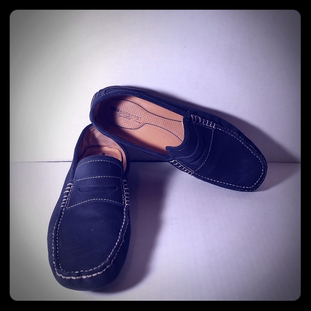 Men's Rockport Suede Drivers